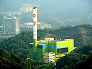 新店焚化廠廠區剪影-焚化廠遠景