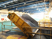 新店焚化廠廠區剪影-傾卸區